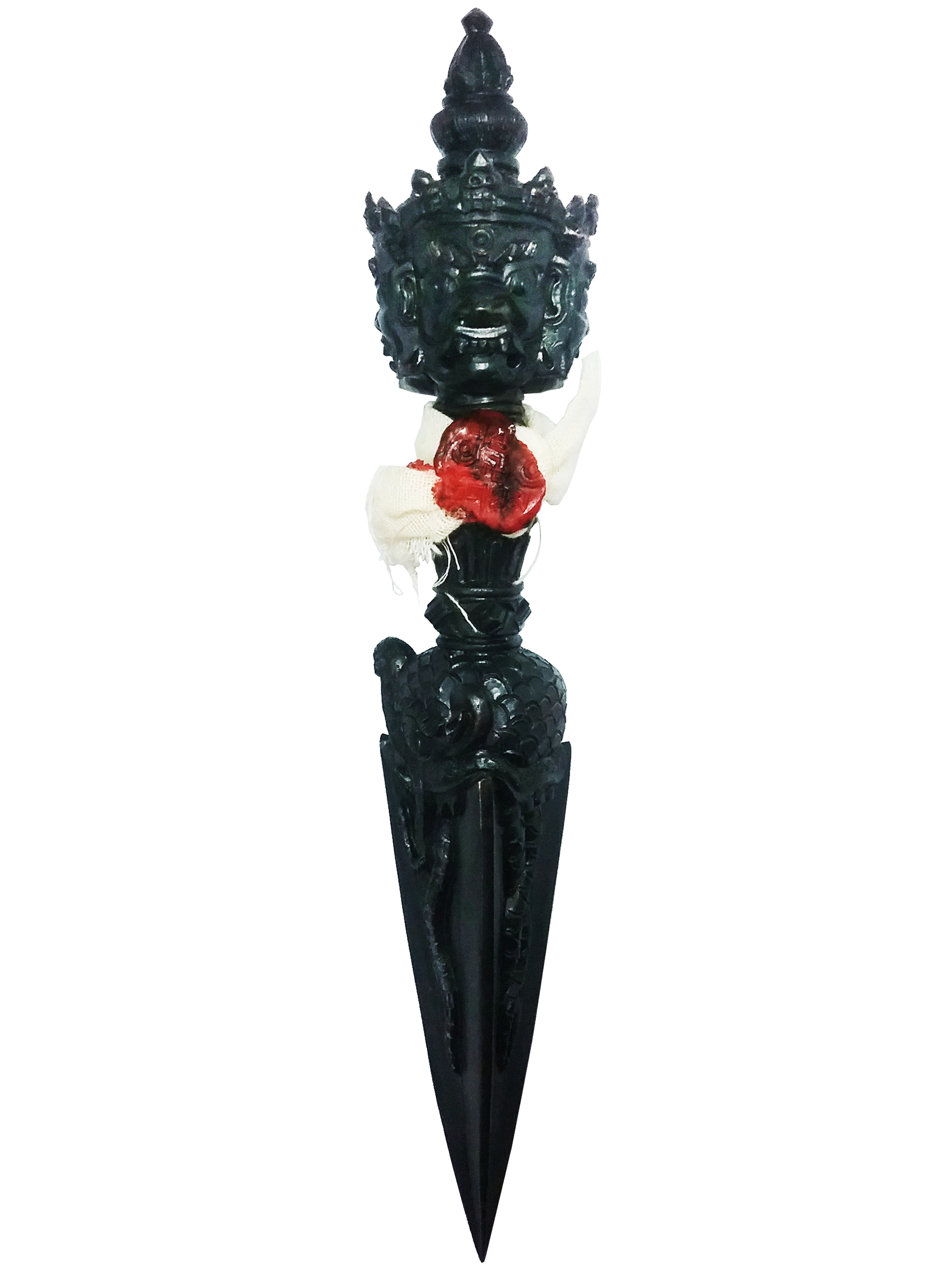 唐東嘉波天鐵普巴杵(20cm) 典藏珍寶/ 老天珠Collectable, Antique, dZi beads 唐東嘉波天鐵普巴杵(20cm) 典藏珍寶/ 老天珠Collectable, Antique, dZi beads